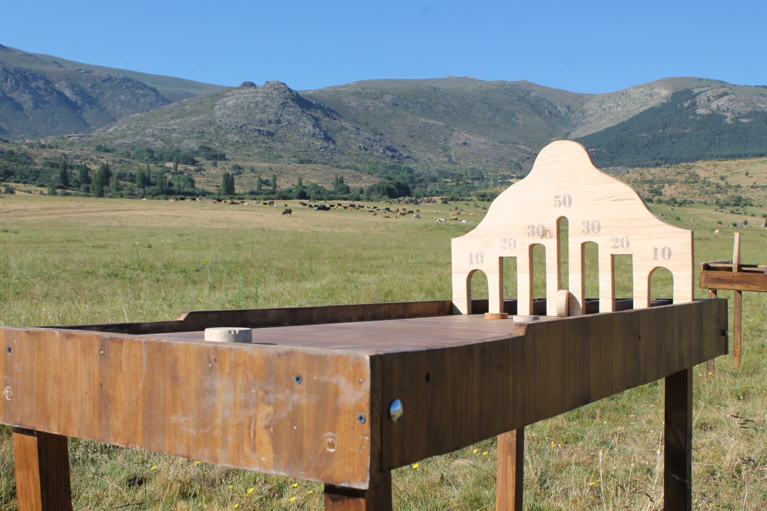 Juegos de madera Izarón · Campamentos de verano